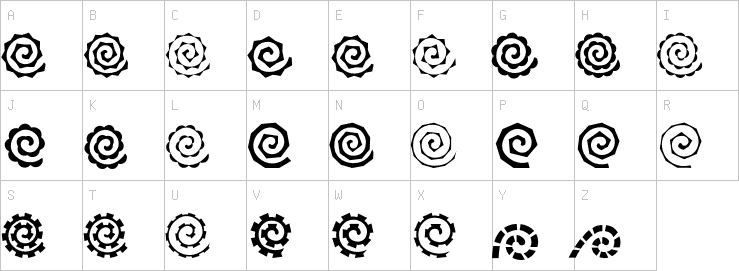 Uppercase characters