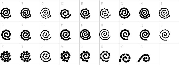 Uppercase characters