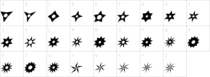 Uppercase characters