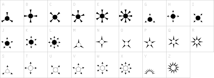 Uppercase characters