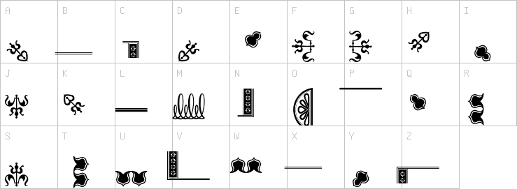 Uppercase characters