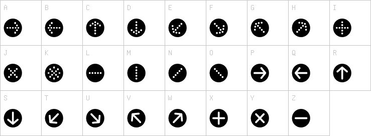 Uppercase characters