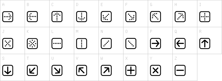 Uppercase characters