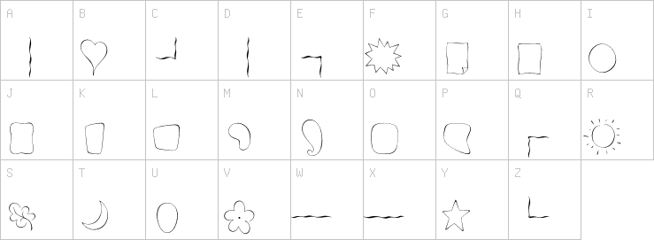 Uppercase characters