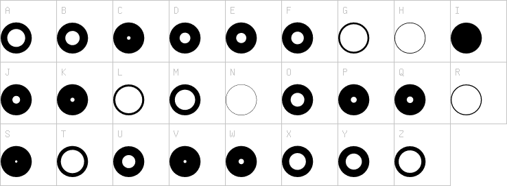 Uppercase characters