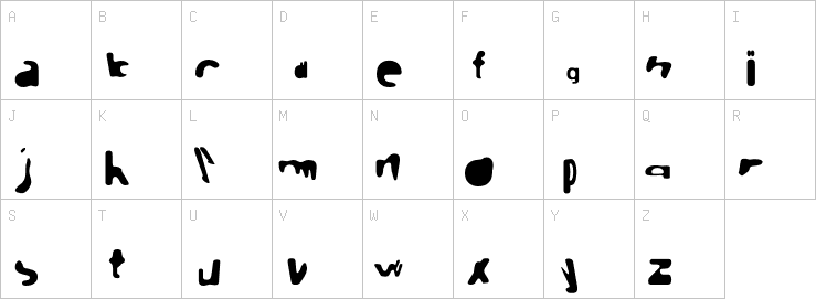 Uppercase characters