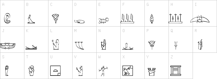 Uppercase characters