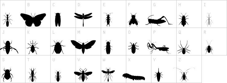 Uppercase characters