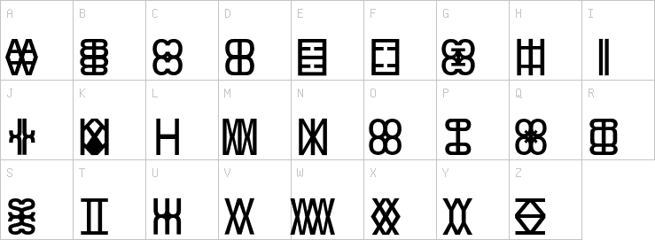 Uppercase characters