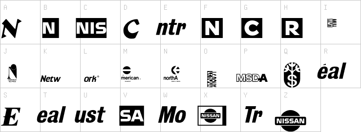 Uppercase characters