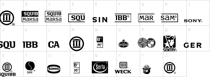 Uppercase characters