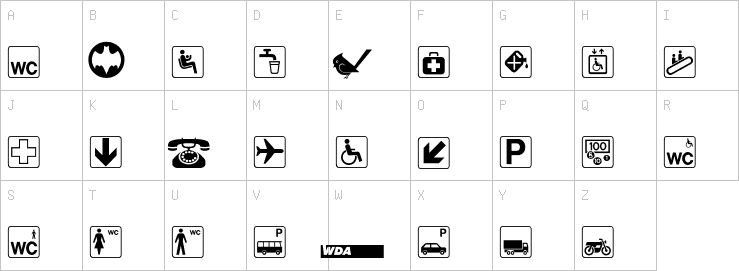 Uppercase characters