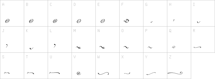 Uppercase characters