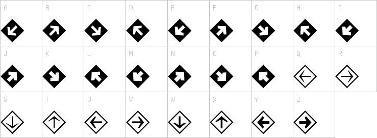 Uppercase characters