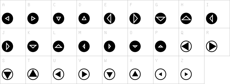 Uppercase characters