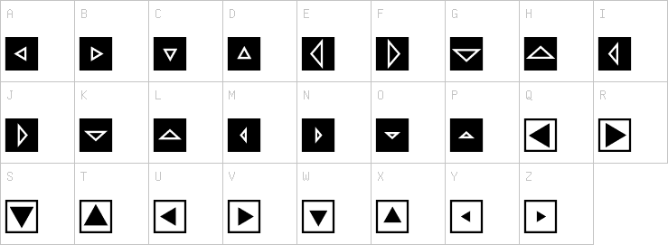 Uppercase characters