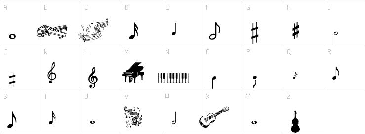 Uppercase characters