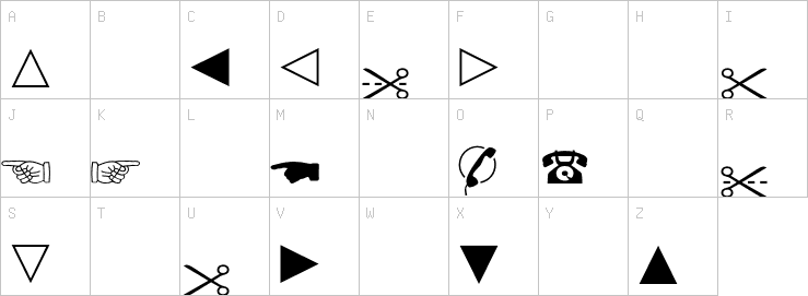 Uppercase characters