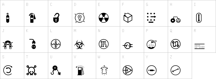 Uppercase characters