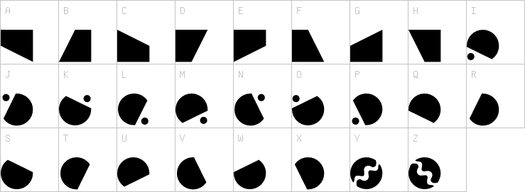 Uppercase characters