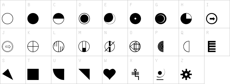 Uppercase characters