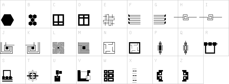 Uppercase characters