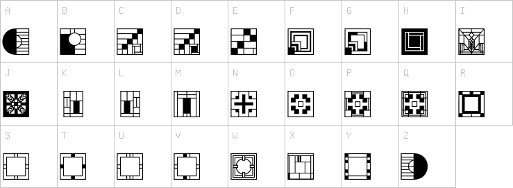 Uppercase characters