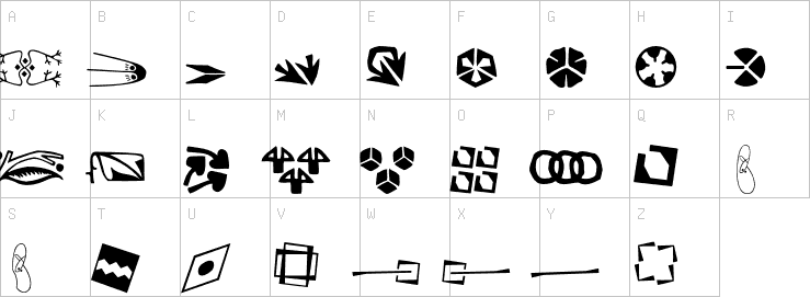 Uppercase characters