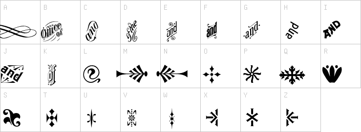 Uppercase characters