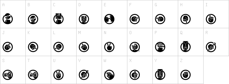 Uppercase characters