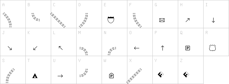 Uppercase characters