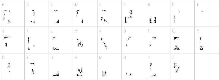 Uppercase characters