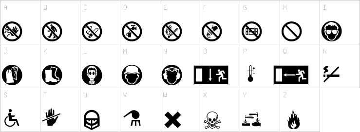 Uppercase characters