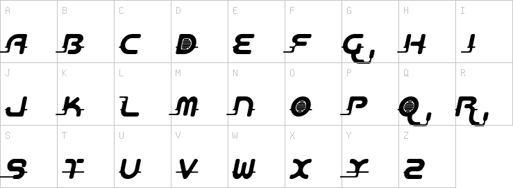 Uppercase characters