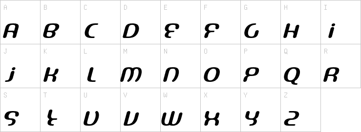 Uppercase characters