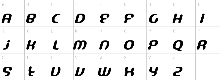 Uppercase characters