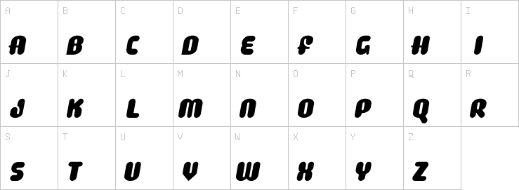 Uppercase characters