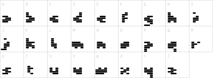 Uppercase characters