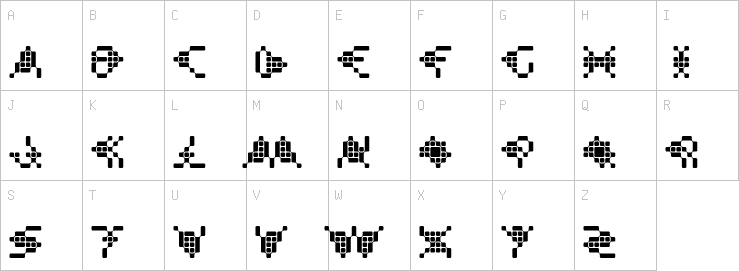 Uppercase characters