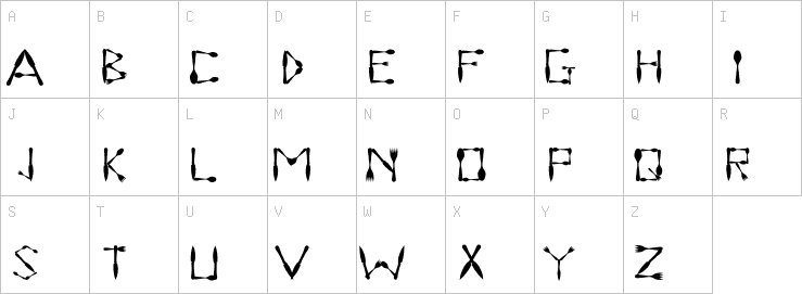 Uppercase characters