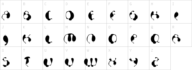 Uppercase characters