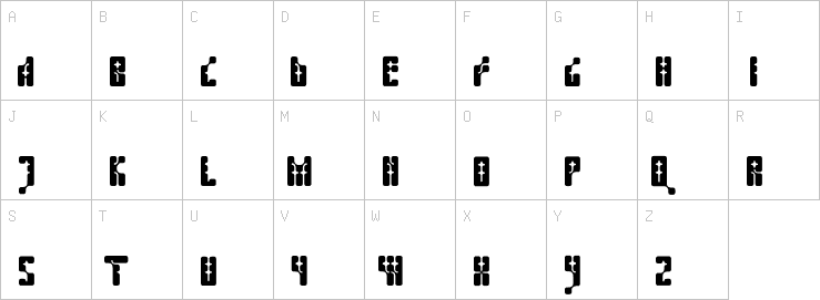 Uppercase characters