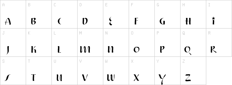 Uppercase characters