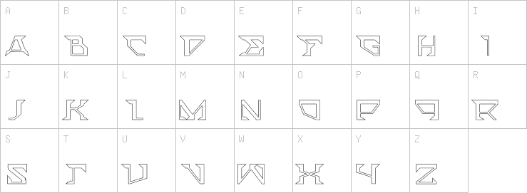 Uppercase characters