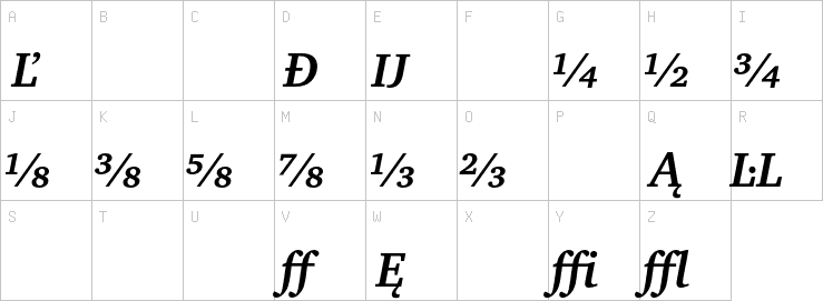 Uppercase characters