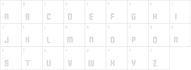 Uppercase characters