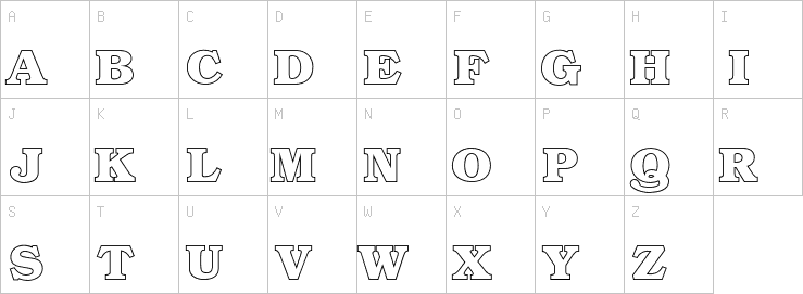 Uppercase characters