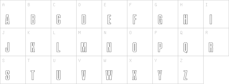 Uppercase characters